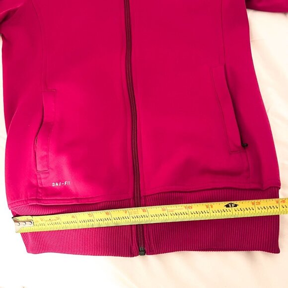 Nike Dri-Fit Fuchsia Zip-Up Outerwear Jacket - Picture 7 of 9